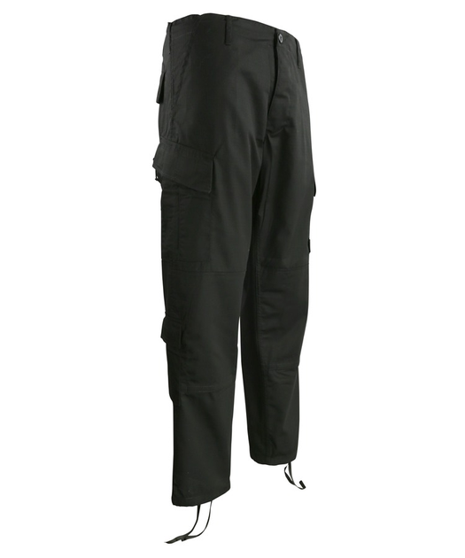 Штани тактичні KOMBAT UK ACU Trousers XXL чорний (kb-acut-blk) - изображение 1