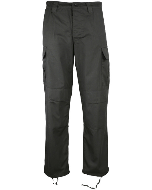 Штани тактичні KOMBAT UK M65 BDU Ripstop Trousers 42 чорний (kb-m65bdurt-blk) - зображення 2