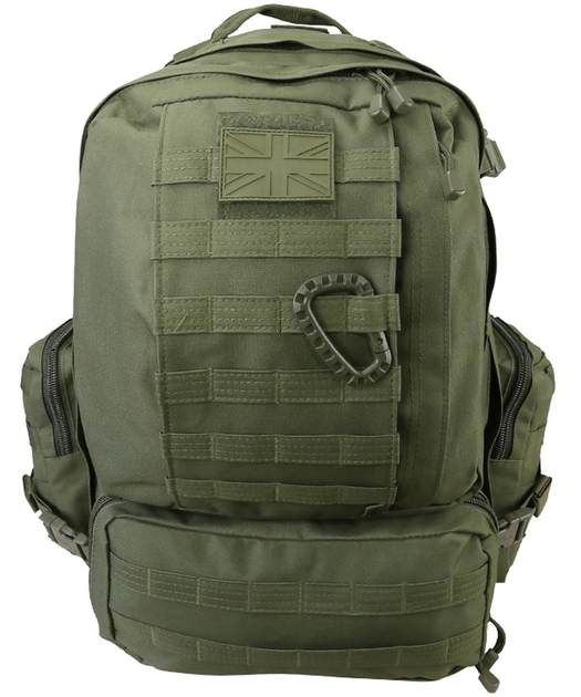 Рюкзак KOMBAT UK Viking Patrol Pack 60ltr Uni оливковий (kb-vpp-olgr) - зображення 1