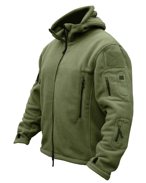 Фліс тактичний KOMBAT UK Recon Hoodie XXXL оливковий (kb-rh-olgr) - зображення 2