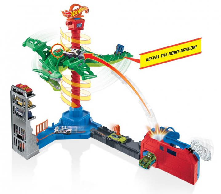 Zestaw Hot Wheels Dragon Air Attack (GJL13) - obraz 4