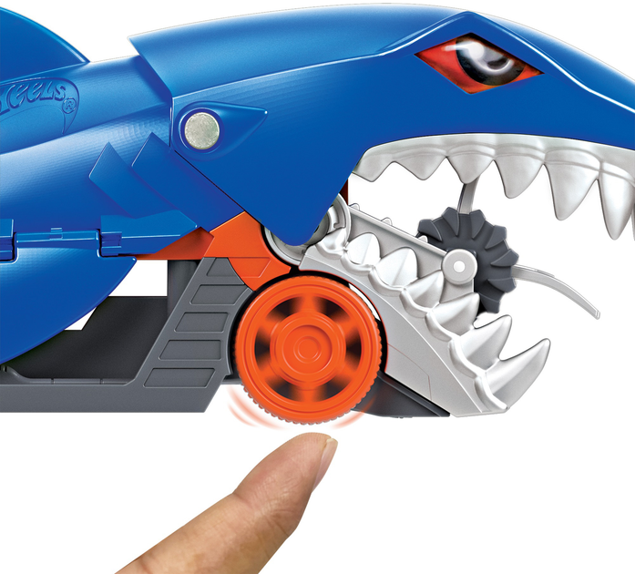 Zestaw do gry Hot Wheels Transporter Truck Shark Mouth (GVG36) - obraz 5