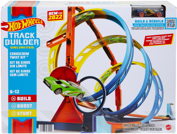 Śledź spiralę jazdy Hot Wheels (HDX79) - obraz 1