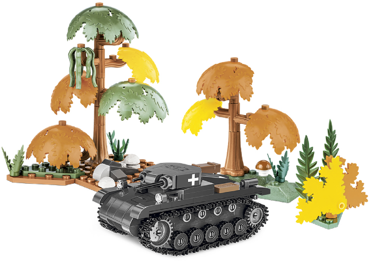Конструктор Cobi Друга Світова Війна Танк Panzer II 250 деталей (COBI-2718) - зображення 7