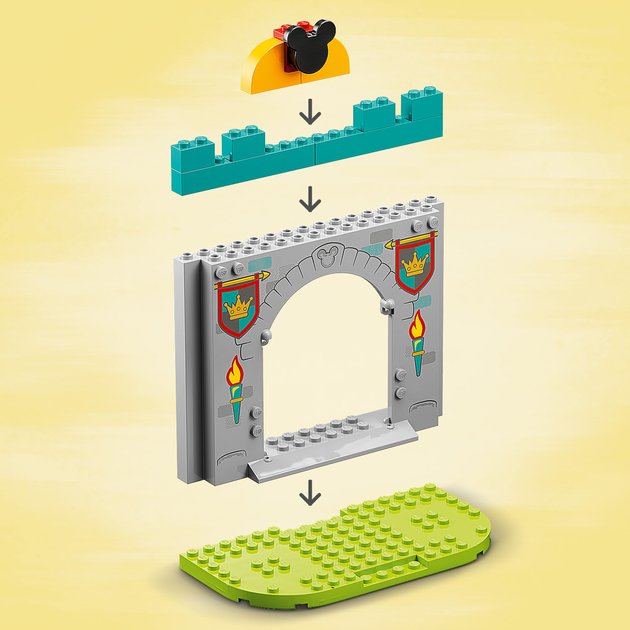Конструктор LEGO Mickey and Friends Міккі та друзі - захисники замку 215 деталей (10780) - зображення 6