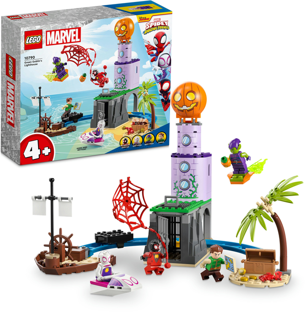 Zestaw klocków LEGO Marvel Drużyna Spider-Mana w latarni Zielonego Goblina 149 elementów (10790) - obraz 9