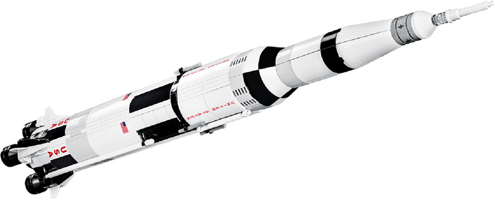Klocki konstrukcyjne Cobi Rakieta kosmiczna Saturn-5 415 elementów (COBI-21080) - obraz 3