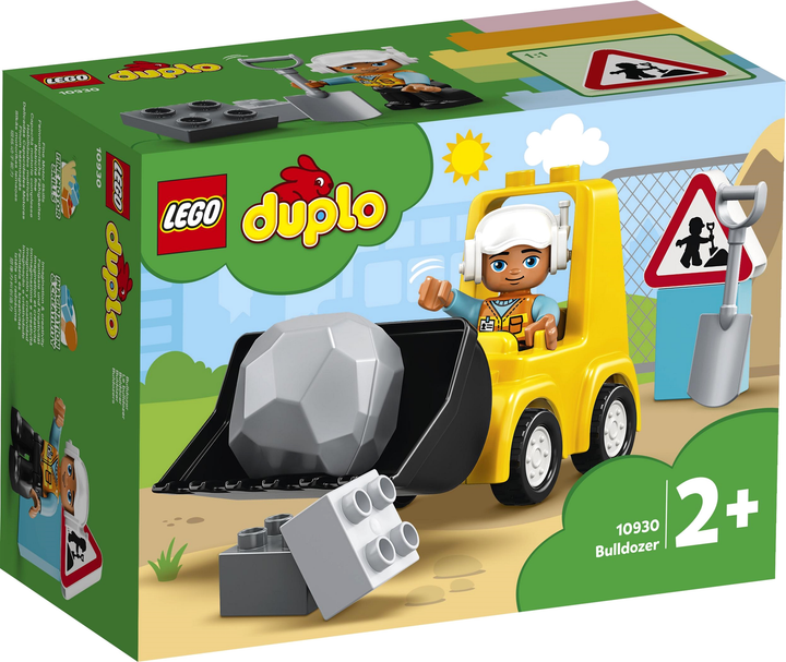 Zestaw klocków LEGO DUPLO Town Buldożer 10 elementów (10930) - obraz 3