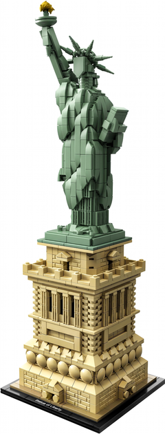 Zestaw klocków LEGO Architecture Statua Wolności 1685 elementów (21042) - obraz 11