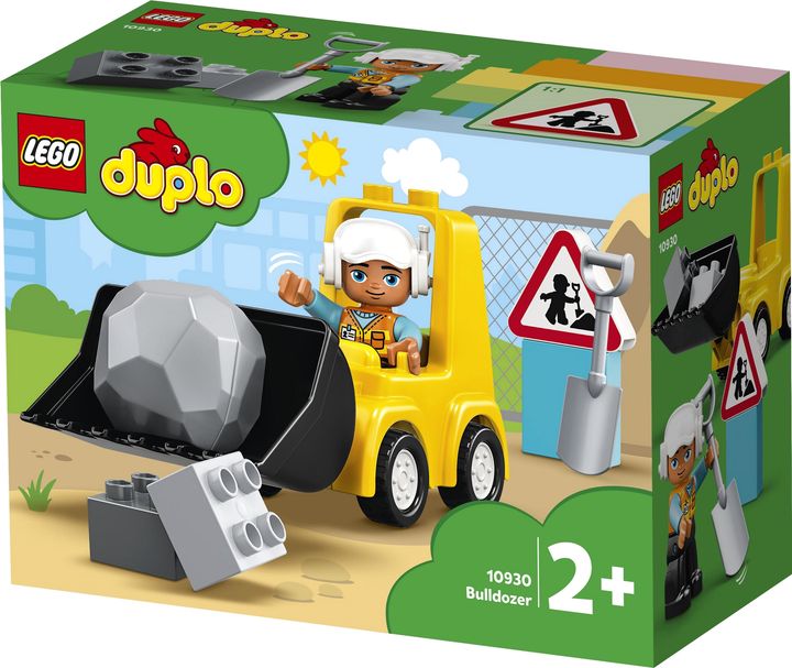 Zestaw klocków LEGO DUPLO Town Buldożer 10 elementów (10930) - obraz 4