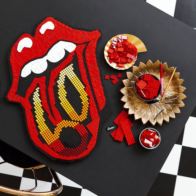Zestaw klocków LEGO ART The Rolling Stones 1998 elementów (31206) - obraz 4