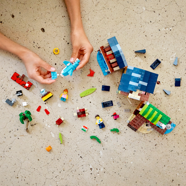 Zestaw klocków LEGO Creator Domek surferów na plaży 564 elementy (31118) - obraz 4