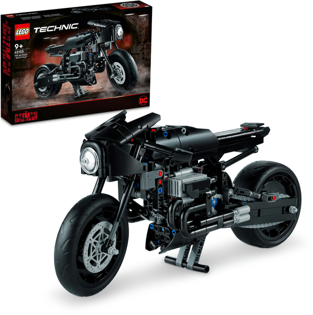 Zestaw klocków LEGO Technic Batman: Batmotor 641 element (42155) - obraz 9