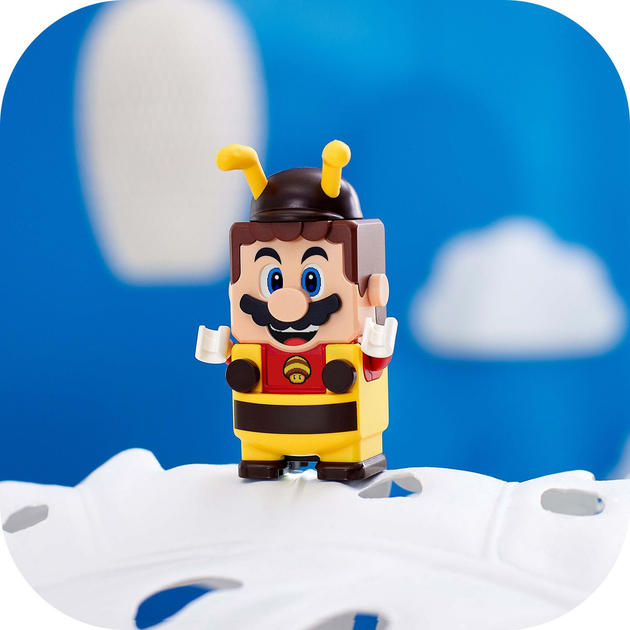 Конструктор LEGO Super Mario Набір посилень Маріо-бджола 13 деталей (71393) - зображення 7