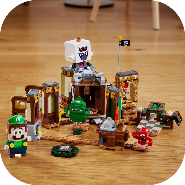 Конструктор LEGO Super Mario Додатковий набір Пошуки привидів Маєток Луїджі 877 деталей (71401) - зображення 8