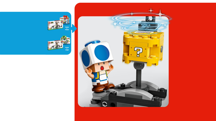 Zestaw klocków LEGO Super Mario Zestaw dodatkowy Walka z Reznorami 862 elementy (71390) - obraz 14