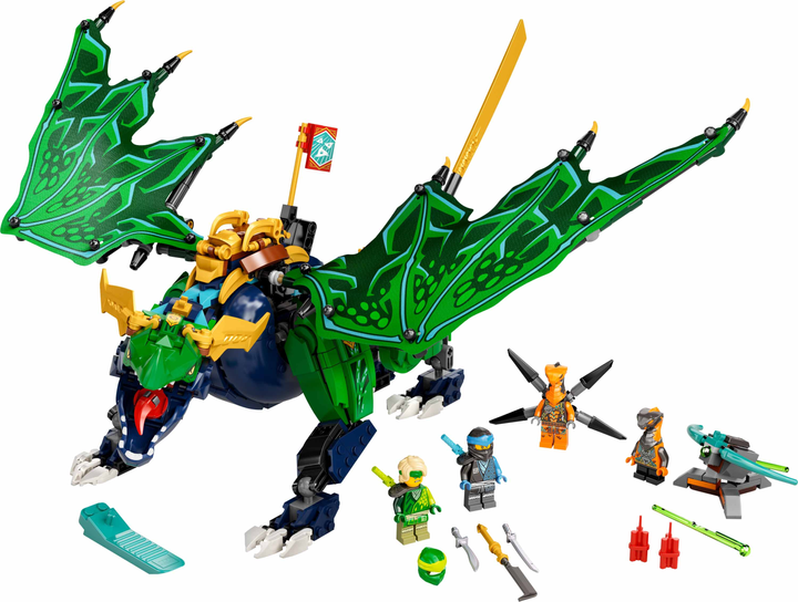 Конструктор LEGO NINJAGO Легендарний дракон Ллойда 747 деталей (71766) - зображення 2