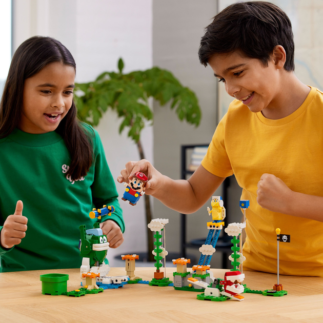 Конструктор LEGO Super Mario Додатковий набір Випробування Великого Спайка у хмарах 540 деталей (71409) - зображення 3