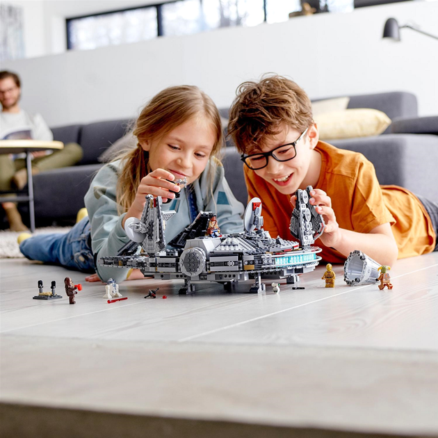 Zestaw klocków LEGO Star Wars Sokół Millennium 1351 element (75257) - obraz 3