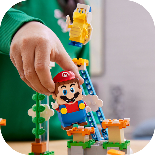 Конструктор LEGO Super Mario Додатковий набір Випробування Великого Спайка у хмарах 540 деталей (71409) - зображення 8
