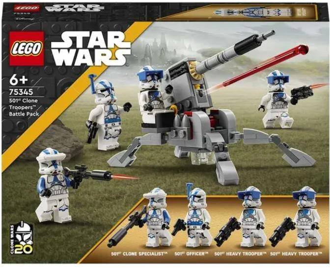 Zestaw klocków LEGO Star Wars 119 elementów (75345) - obraz 1