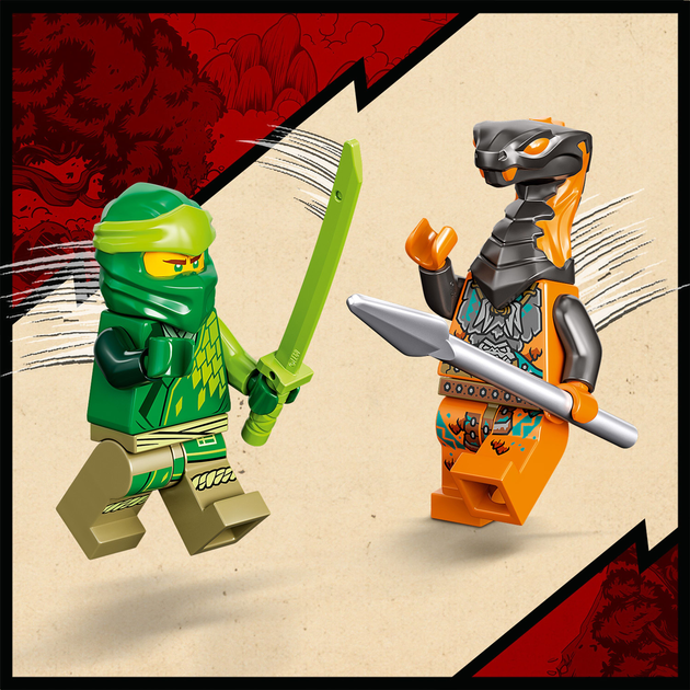 Конструктор LEGO NINJAGO Робокостюм ніндзя Ллойда 57 деталей (71757) - зображення 8