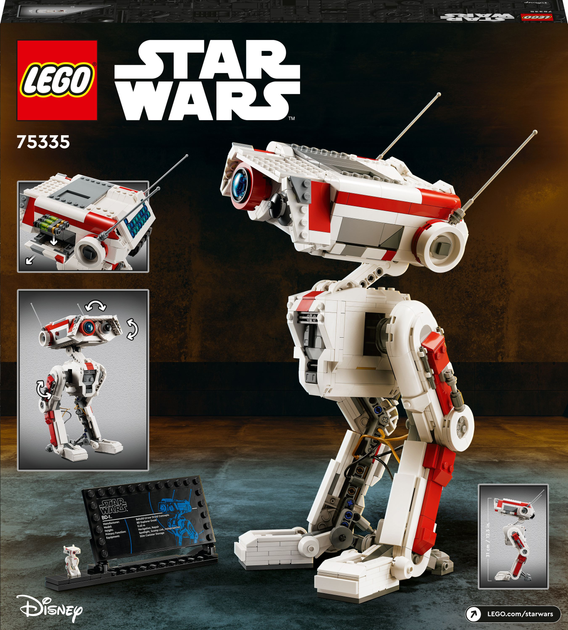 Конструктор LEGO Star Wars BD-1 1062 деталі (75335) - зображення 10