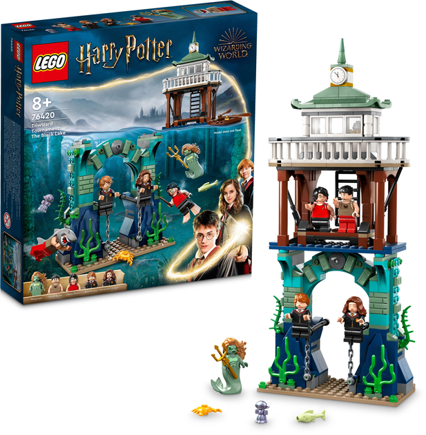 Zestaw klocków LEGO Harry Potter Turniej Trójmagiczny: Jezioro Hogwartu 349 części (76420) - obraz 11