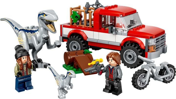 Zestaw klocków LEGO Jurassic World Schwytanie welociraptorów Blue i Bety 181 element (76946) - obraz 9