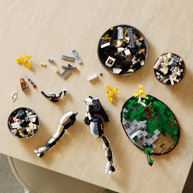 Zestaw klocków LEGO Horizon Horizon Forbidden West: Żyraf 1222 elementy (76989) - obraz 5