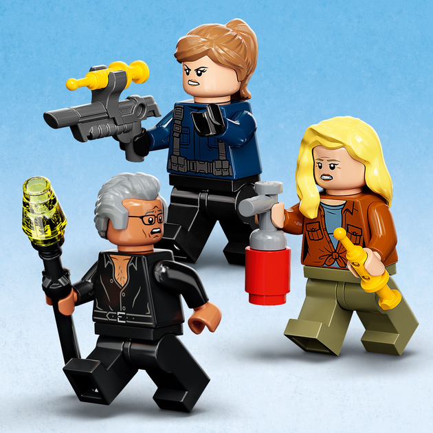 Zestaw klocków LEGO Jurassic World Transport pyroraptora i dilofozaura 254 elementy (76951) - obraz 8