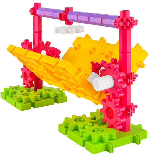 Zestaw do kreatywnego konstruowania Korbo Pink 110 elementów (5906395455362) - obraz 6