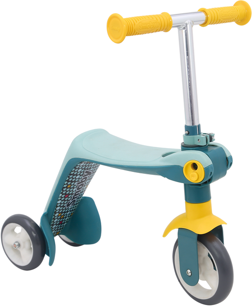 Hulajnoga dziecięca Smoby Toys trójkołowa 2w1 Szara (7600750612) - obraz 3