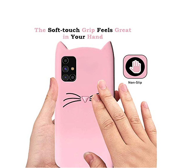 3D Чехол для Samsung GalaxyA71 (SM-A715FZ) Котик с ушками и усиками - Фото 7 3D Чехол для Samsung GalaxyA71 (SM-A715FZ) Котик с ушками и усиками - изображение 7