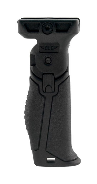 Передняя рукоятка DLG Tactical (DLG-048) складная на Picatinny (полимер) черная - изображение 1