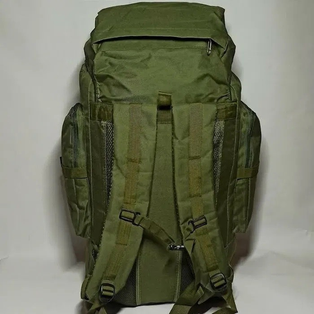 Рюкзак військовий тактичний армійський 70л Зелений - зображення 2
