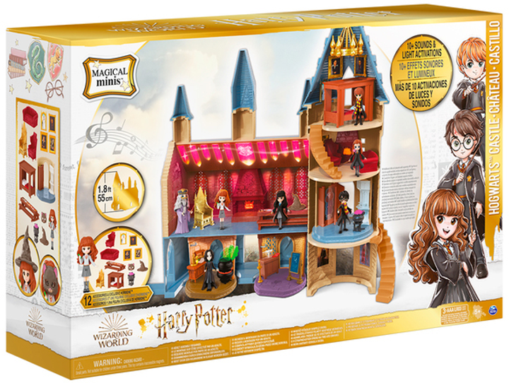 Ігровий набір Spin Master Гаррі Поттер Wizarding World Магічний замок Хогвартс (SM22000) - зображення 12