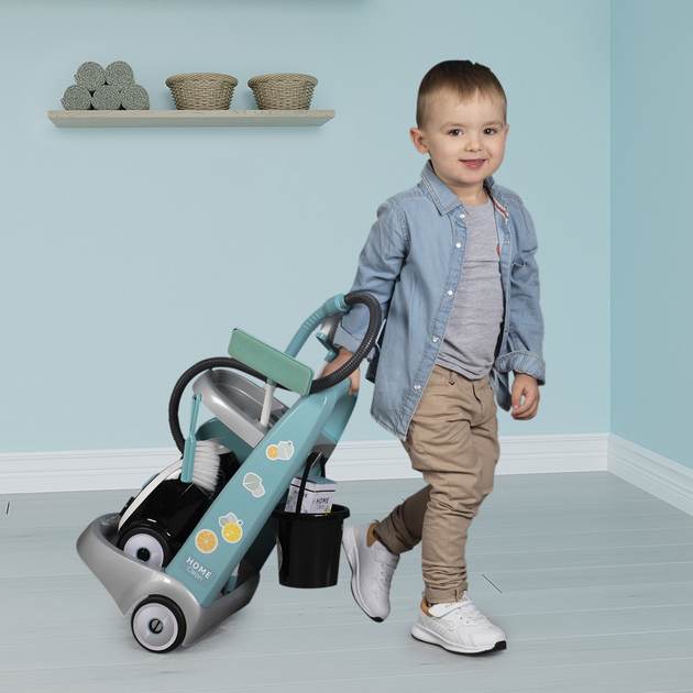 Ігровий набір Smoby Toys Візок для прибирання (3032163303169) - зображення 6