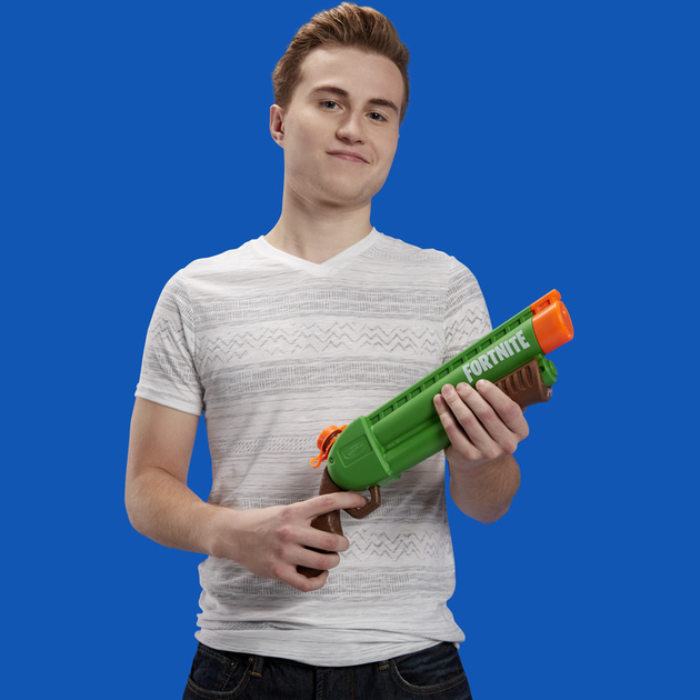 Miotacz wody Hasbro Nerf Super Soccer Fortnite (237125809) - obraz 3