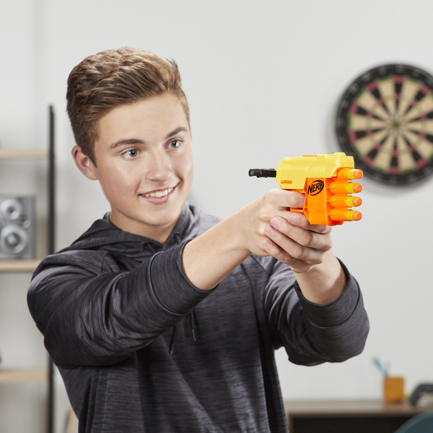 Бластер Hasbro Nerf Alpha Strike Nerf Fang QS-4 (E6973) (5010993624126) - зображення 5