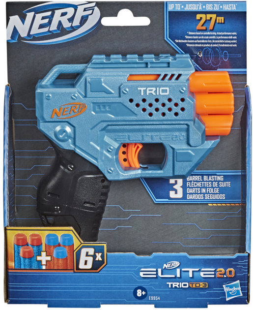 Blaster Hasbro Nerf Elite 2.0 Trio (E9954) - obraz 1