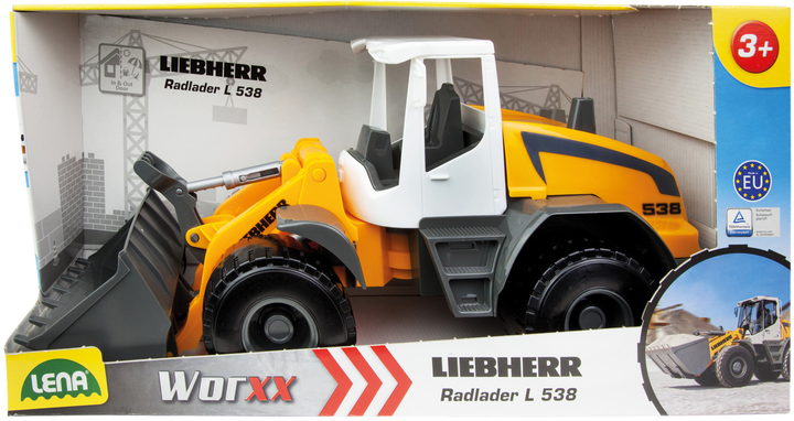Навантажувач Lena WORXX Liebherr L538 (4006942835706) - зображення 4
