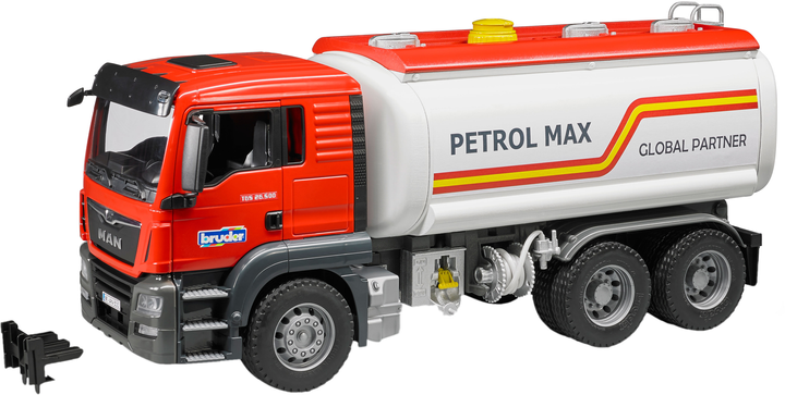 Zabawkowa ciężarówka z paliwem Bruder MAN TGS M1:16 (03775) - obraz 1