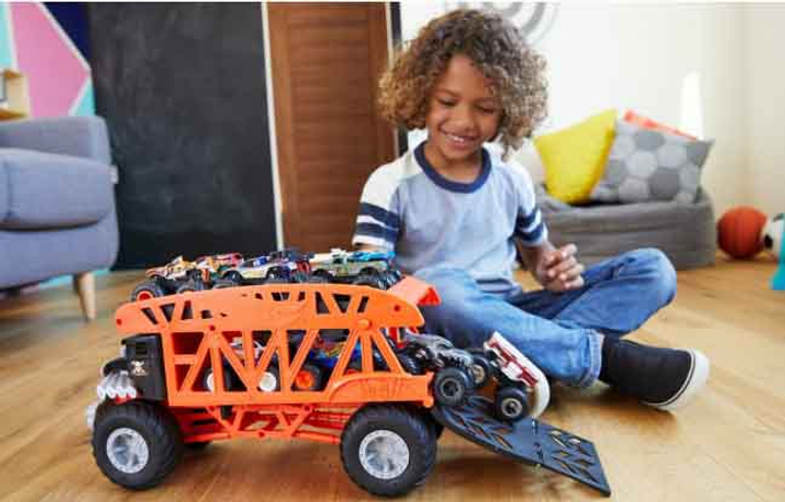 Hot Wheels Bone Shaker Monster Trucks (GKD37) - obraz 5