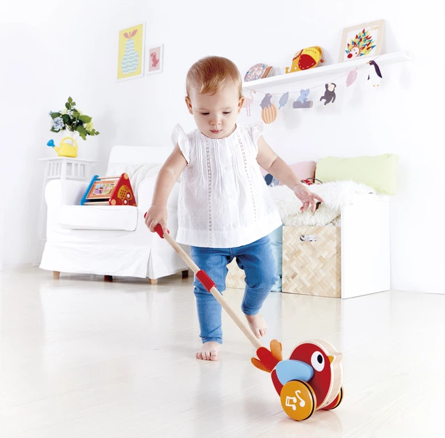 Zabawka na kółkach Hape Lilly Bird (E0353) (6943478016910) - obraz 3