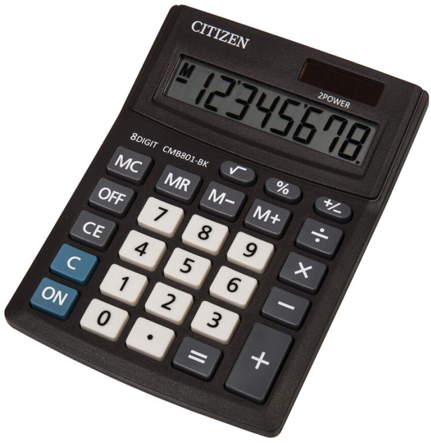 8-cyfrowy kalkulator Citizen (CMB801-BK) - obraz 1