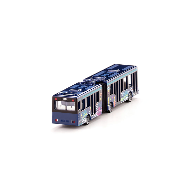 Model Siku 1:55 MAN Bus niebieski (1617) - obraz 9