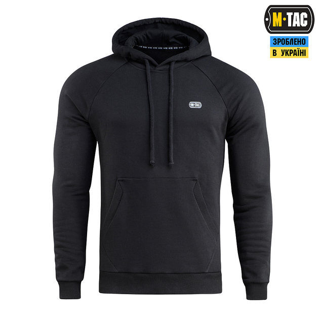 M-Tac кофта Hoodie Cotton Raglan Hard Black 2XL - зображення 2