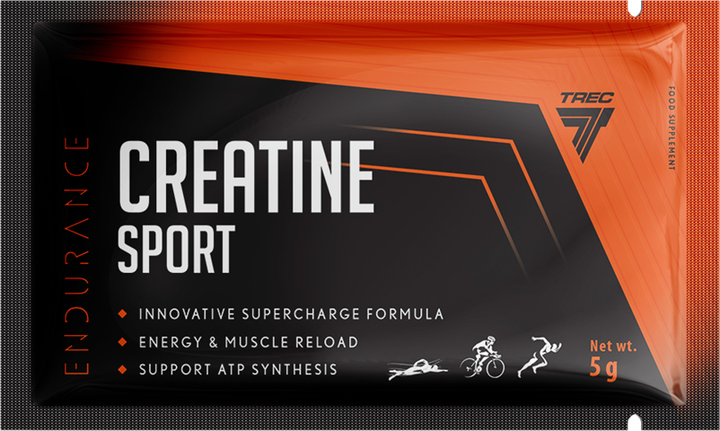 Kreatyna Trec Nutrition Endurance Creatine Sport 5 g Jar Raspberry (5902114041496) - obraz 1