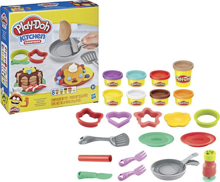 Zestaw do gry Hasbro Play-Doh Latające naleśniki (F1279) - obraz 2